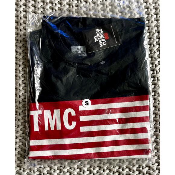 LIMITED EDITION TMC FLAG T-SHIRT - BLACK/RED/WHITE - S - Picture 1 of 1